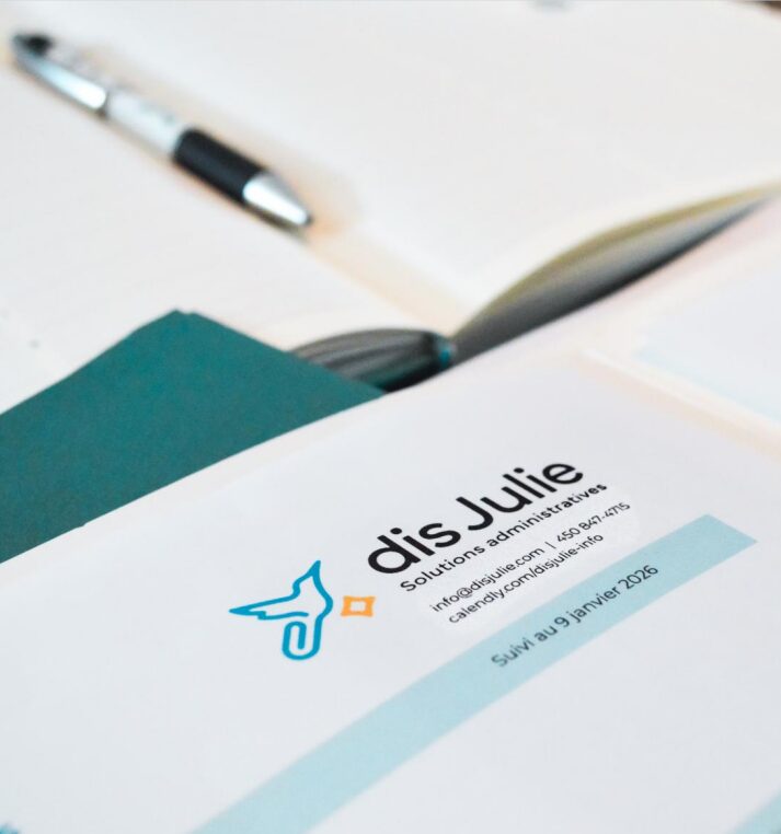 Gestion de documents administratifs et organisation des dossiers par dis Julie
